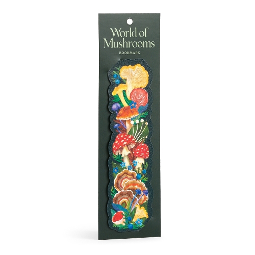 World of Mushrooms Paper Bookmark Galison 9780735386020 book cover