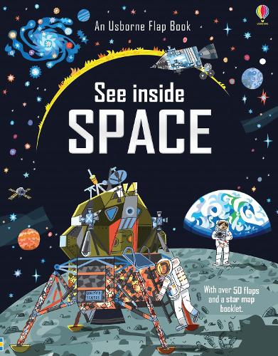 See Inside Space - See Inside (Board book) Katie Daynes, Peter Allen 9780746087596 book cover