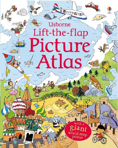 Lift-the-Flap Picture Atlas - See Inside (Board book) Alex Frith, Kate Leake 9780746098479 book cover