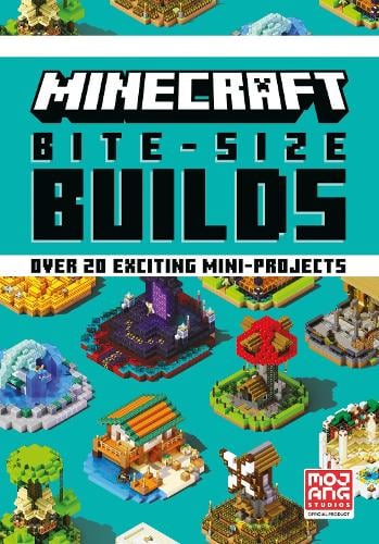 Minecraft Bite-Size Builds Mojang AB 9780755500406 book cover