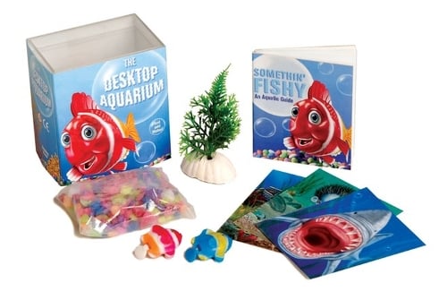 The Desktop Aquarium (Mega Mini Kit): Just Add Water! Jennifer Leczkowski 9780762432493 book cover
