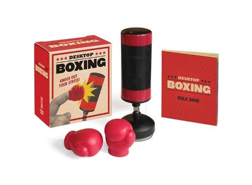 Desktop Boxing: Knock Out Your Stress! - RP Minis Running Press 9780762460809 book cover