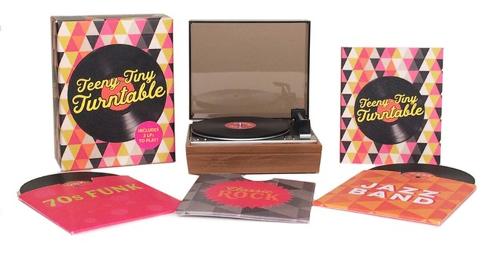 Teeny-Tiny Turntable: Includes 3 Mini-LPs to Play! - RP Minis Running Press 9780762462353 book cover