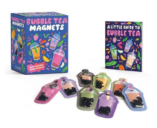 Bubble Tea Magnets: With Moving Boba Pearls! - RP Minis Melissa Maxwell 9780762483563 book cover