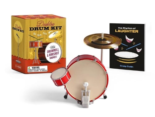Desktop Drum Kit: With Drumroll and Rimshot Sounds! Craig Collin 9780762489329 book cover