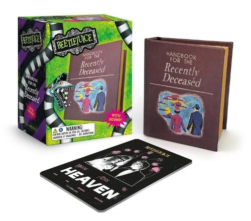 Beetlejuice Talking Handbook for the Recently Deceased Running Press 9780762489602 book cover