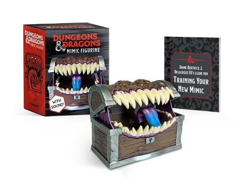 Dungeons & Dragons Mimic Figurine Aidan Moher 9780762489701 book cover