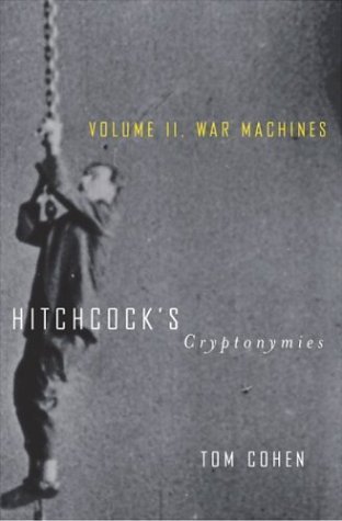 Hitchcock's Cryptonymies V2: Volume II. War Machines Tom Cohen 9780816641710 book cover