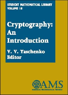 Cryptography: An Introduction - Student Mathematical Library American Mathematical Society 9780821829868 book cover