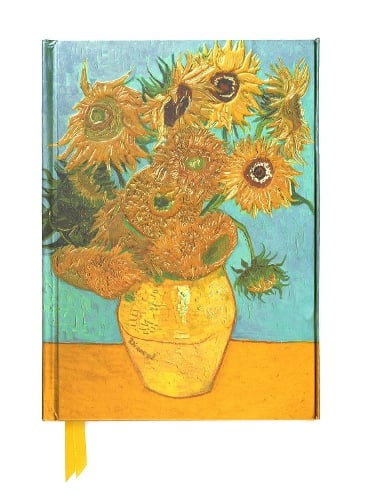 Vincent van Gogh: Sunflowers (Foiled Journal) - Flame Tree Notebooks Flame Tree Studio 9780857756633 book cover