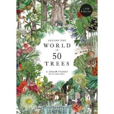 World Of 50 Trees 1000 Piece Jigsaw Puzzle (Jigsaw) 9780857828965 book cover