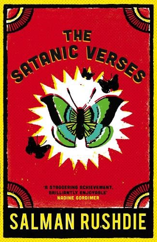 The Satanic Verses Salman Rushdie 9780963270702 book cover