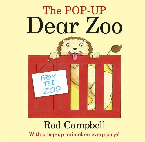 The Pop-Up Dear Zoo: With a pop-up animal on every page! (Board book) Rod Campbell 9781035004232 book cover