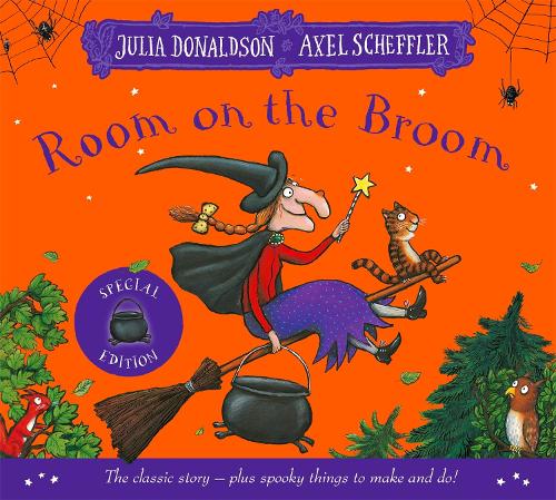 Room on the Broom Halloween Special Julia Donaldson, Axel Scheffler 9781035025329 book cover