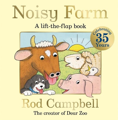 Noisy Farm (Board book) Rod Campbell 9781035055791 book cover