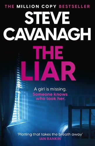 The Liar - Eddie Flynn Steve Cavanagh 9781035414963 book cover