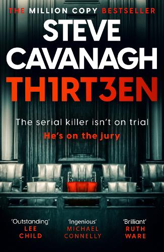 Thirteen - Eddie Flynn Steve Cavanagh 9781035414994 book cover