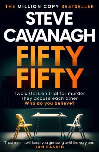 Fifty Fifty - Eddie Flynn Steve Cavanagh 9781035415052 book cover