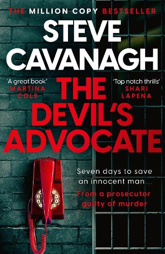 The Devils Advocate - Eddie Flynn Steve Cavanagh 9781035415083 book cover