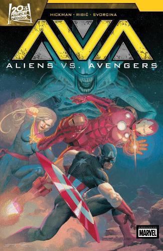 Aliens Vs. Avengers Jonathan Hickman, Esad Ribic 9781302952006 book cover