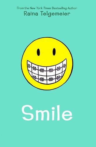 Smile Raina Telgemeier 9781338740264 book cover