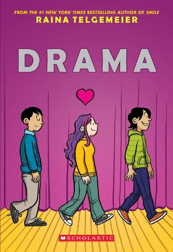 Drama Raina Telgemeier 9781338801897 book cover