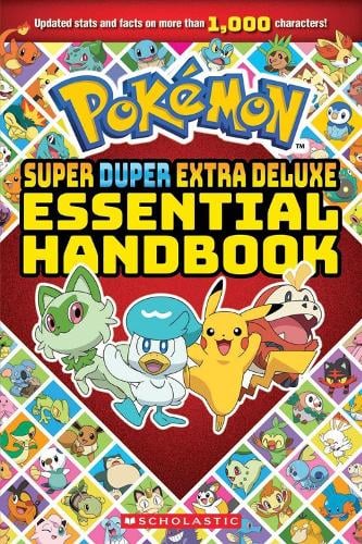 Pokmon Super Duper Extra Deluxe Essential Handbook - Pokemon Scholastic 9781339028019 book cover