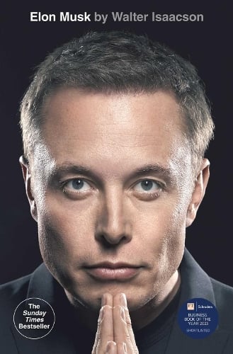 Elon Musk Walter Isaacson 9781398527539 book cover