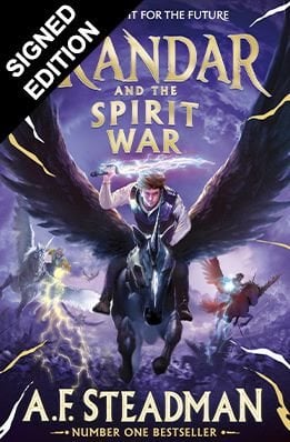 Skandar and the Spirit War: Signed Exclusive Edition - Skandar 5 A.F. Steadman 9781398549746 book cover