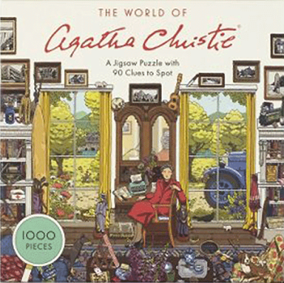 The World of Agatha Christie 1000 Piece Jigsaw Puzzle (Jigsaw) 9781399600910 book cover