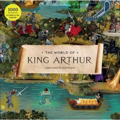 The World Of King Arthur 1000 Piece Jigsaw Puzzle (Jigsaw) 9781399604994 book cover
