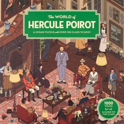 The World of Hercule Poirot 1000 Piece Jigsaw Puzzle (Jigsaw) 9781399608671 book cover