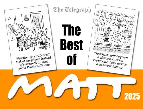 The Best of Matt 2025 Matt Pritchett 9781399610452 book cover