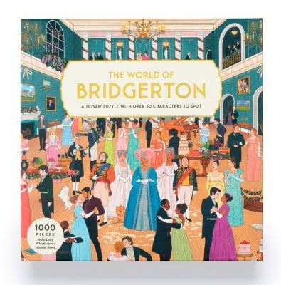 The World of Bridgerton 1000 Piece Jigsaw Puzzle (Jigsaw) 9781399615945 book cover