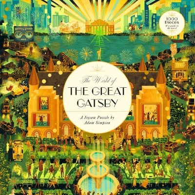 The World Of The Great Gatsby 1000 Piece Jigsaw Puzzle (Jigsaw) 9781399620000 book cover