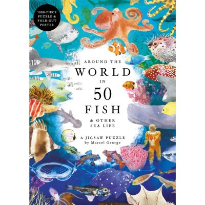 Around The World In 50 Fish 1000 Piece Jigsaw Puzzle (Jigsaw) 9781399620031 book cover
