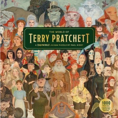 The World Of Terry Pratchett 1000 Piece Jigsaw Puzzle (Jigsaw) 9781399620697 book cover