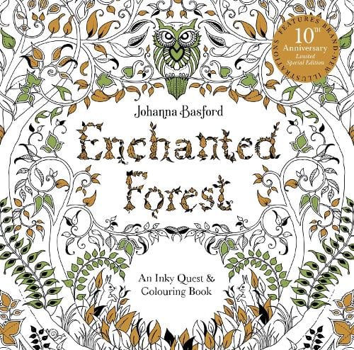 Enchanted Forest: 10th Anniversary Limited Special Edition Johanna Basford 9781399622431 book cover
