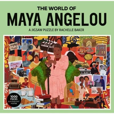 The World Of Maya Angelou 1000 Piece Jigsaw Puzzle (Jigsaw) 9781399627702 book cover