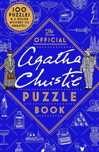 The Official Agatha Christie Puzzle Book: Put your detective skills to the ultimate test! Agatha Christie Ltd 9781399627931 book cover
