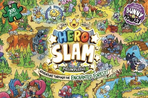 Jamie Smart s Hero Slam Jigsaw Puzzle: 200 pieces (Jigsaw) Jamie Smart 9781399629645 book cover