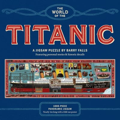 The World Of The Titanic 1000 Piece Jigsaw Puzzle (Jigsaw) 9781399632836 book cover