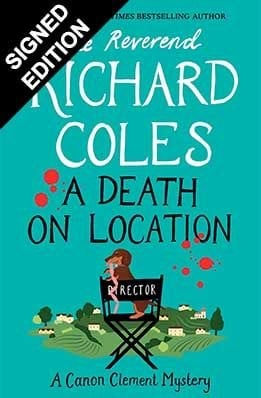 A Death on Location: Signed Edition Richard Coles 9781399634700 book cover