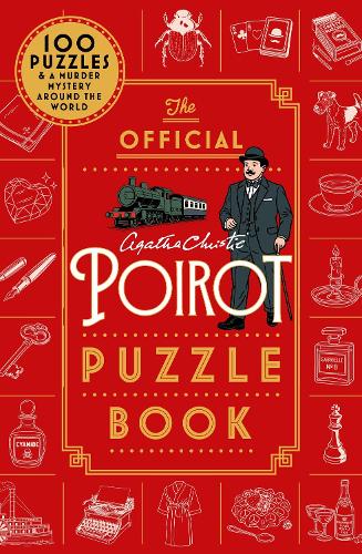 The Official Poirot Puzzle Book: Put your little grey cells to the ultimate test this Christmas Agatha Christie Ltd 9781399635073 book cover