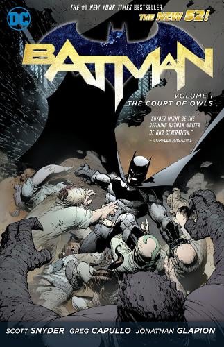 Batman Vol. 1: The Court of Owls (The New 52) Scott Snyder, Greg Capullo 9781401235420 book cover