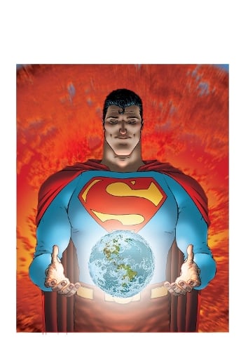 All-Star Superman Grant Morrison 9781401290832 book cover