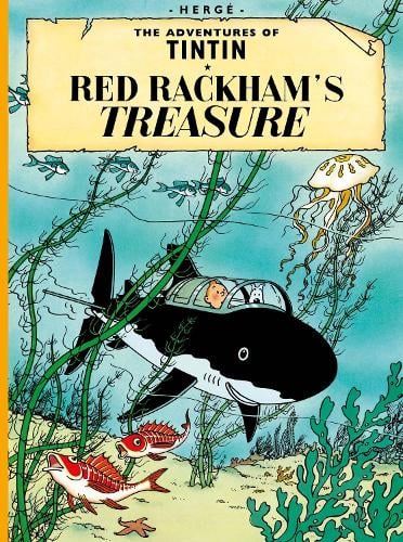 Red Rackham's Treasure - The Adventures of Tintin Hergé 9781405206235 book cover