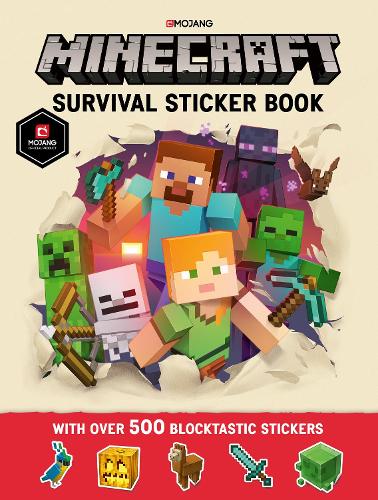 Minecraft Survival Sticker Book: An Official Minecraft Book from Mojang Mojang AB 9781405288552 book cover