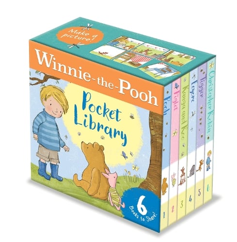 Winnie-the-Pooh Pocket Library (Board book) Disney 9781405289092 book cover