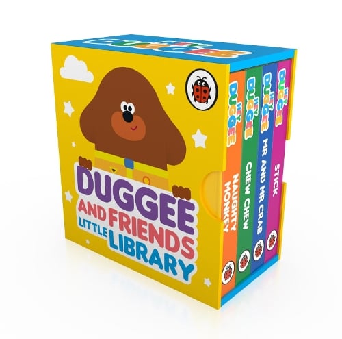 Hey Duggee: Duggee and Friends Little Library - Duggee's Little Library (Board book) Hey Duggee 9781405950718 book cover